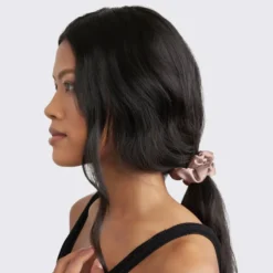 Satin Sleep Scrunchies 5pc Set Cameo