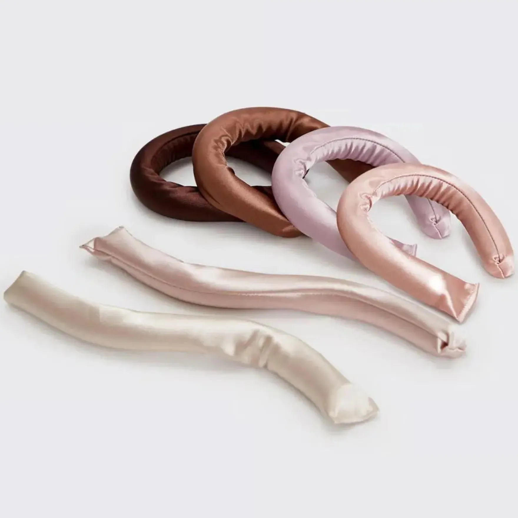Satin Wrapped Flexi Rods Rosewood
