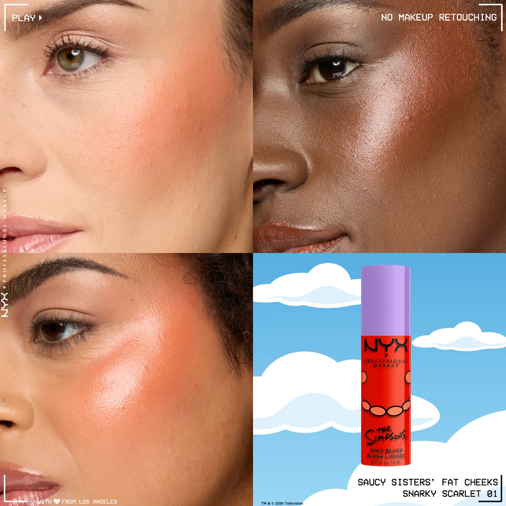Saucy Sisters Juicy Liquid Blush Selma Snarky Scarlet