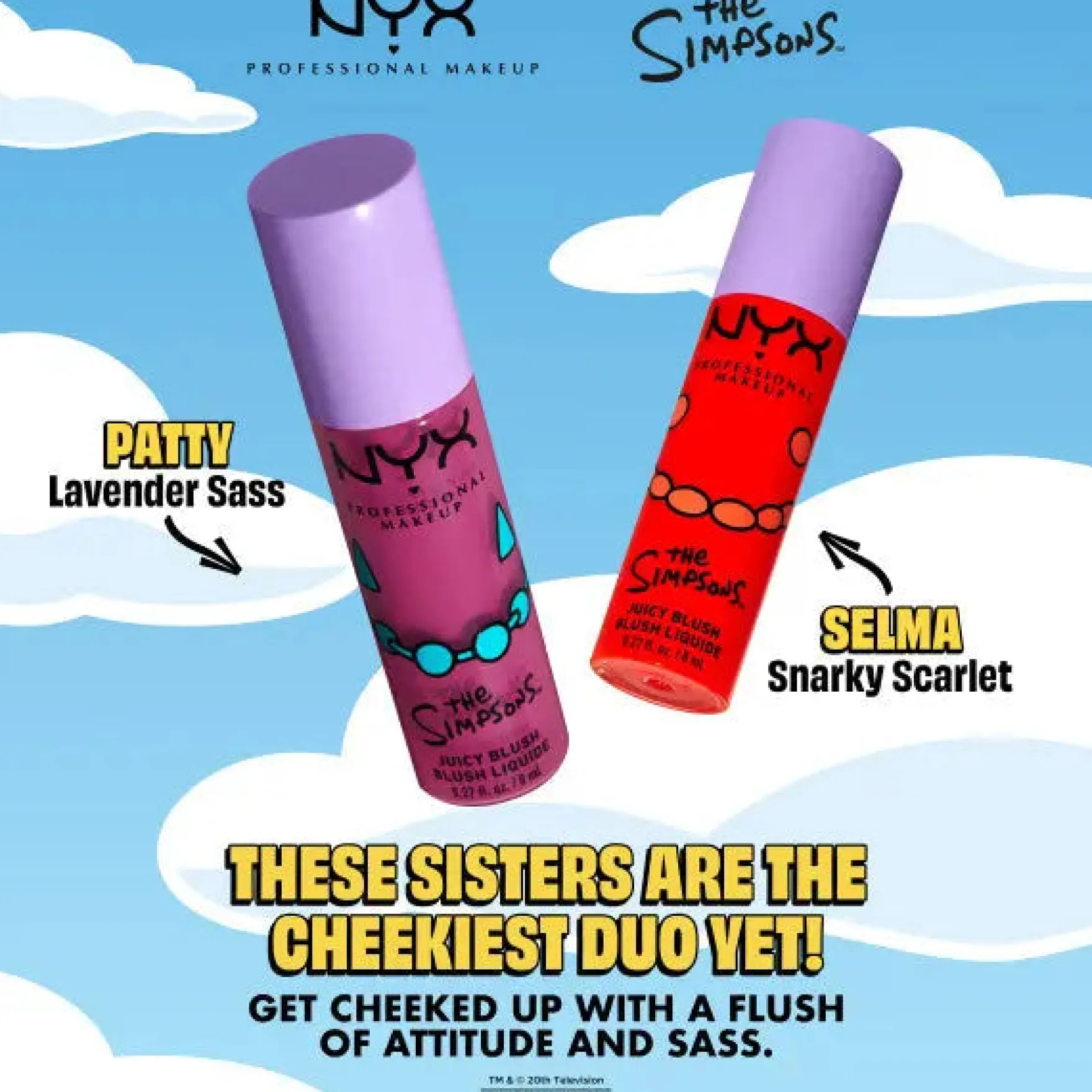 Saucy Sisters Juicy Liquid Blush Patty Lavender Sass