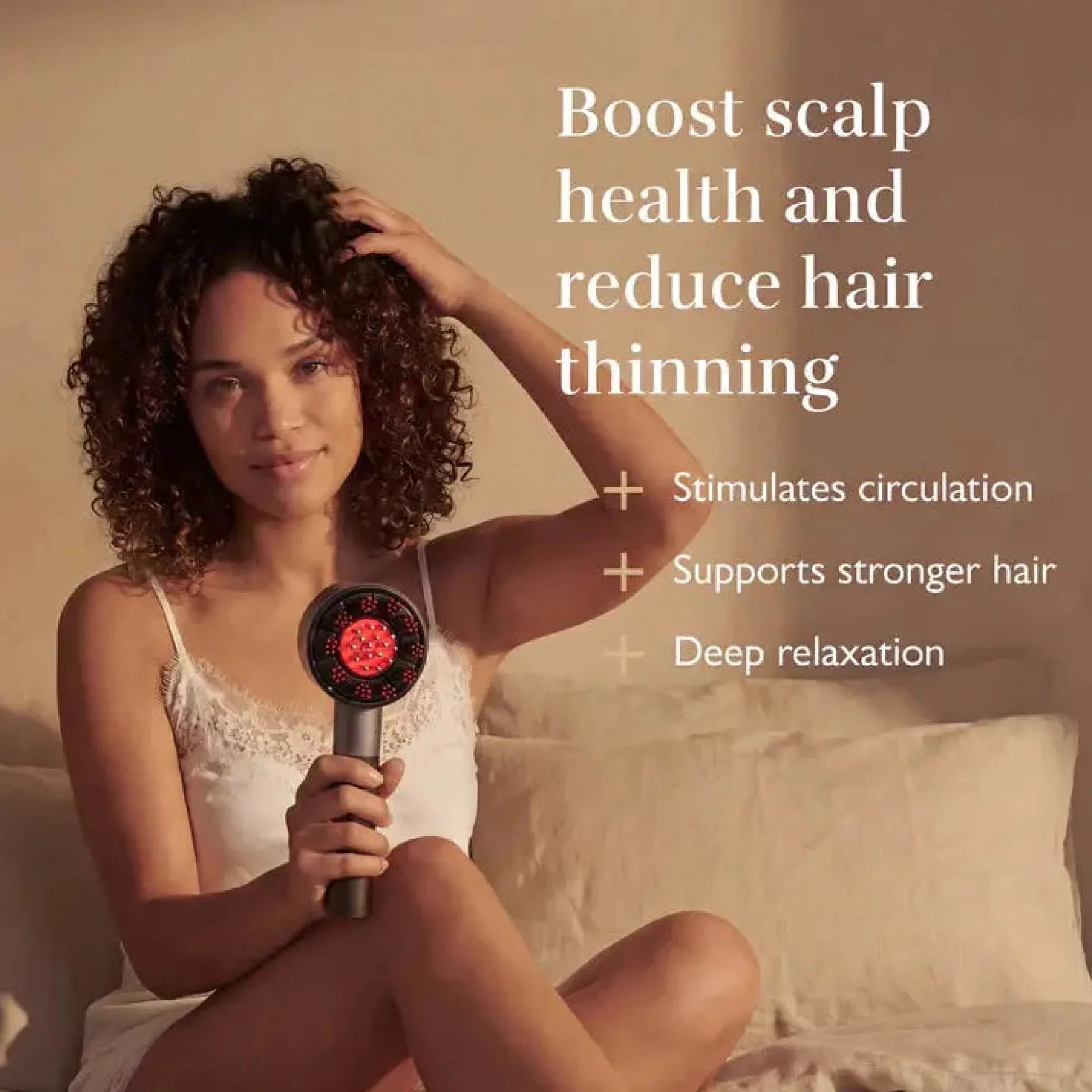 Scalp Massager Pro Cherry Blossom Pink
