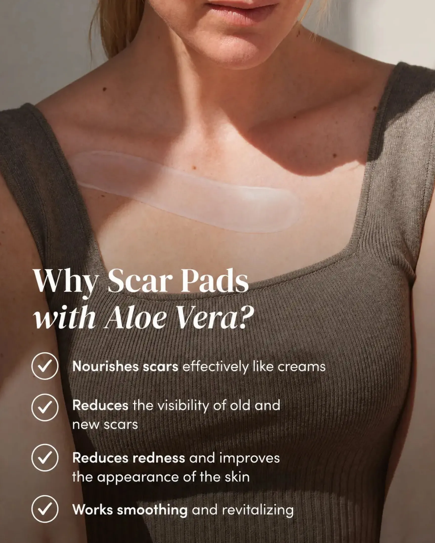 Scar Pads Aloe Vera