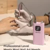 SC300F Clip-On Rechargeable Nail Drill 30.000RPM Pink