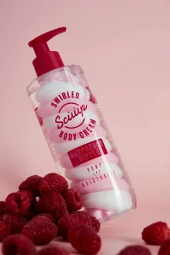 Scuup Raspberry Ripple Swirled Body Cream