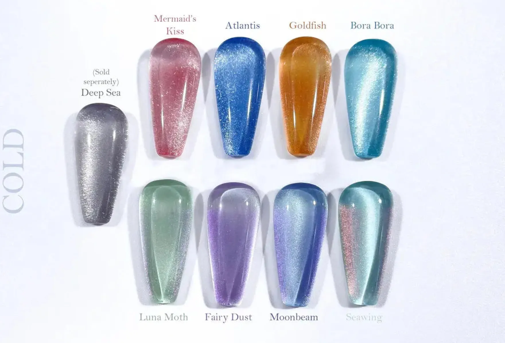 Sea x Sky Magnetic Cat Eye Gel Polish Deep Sea