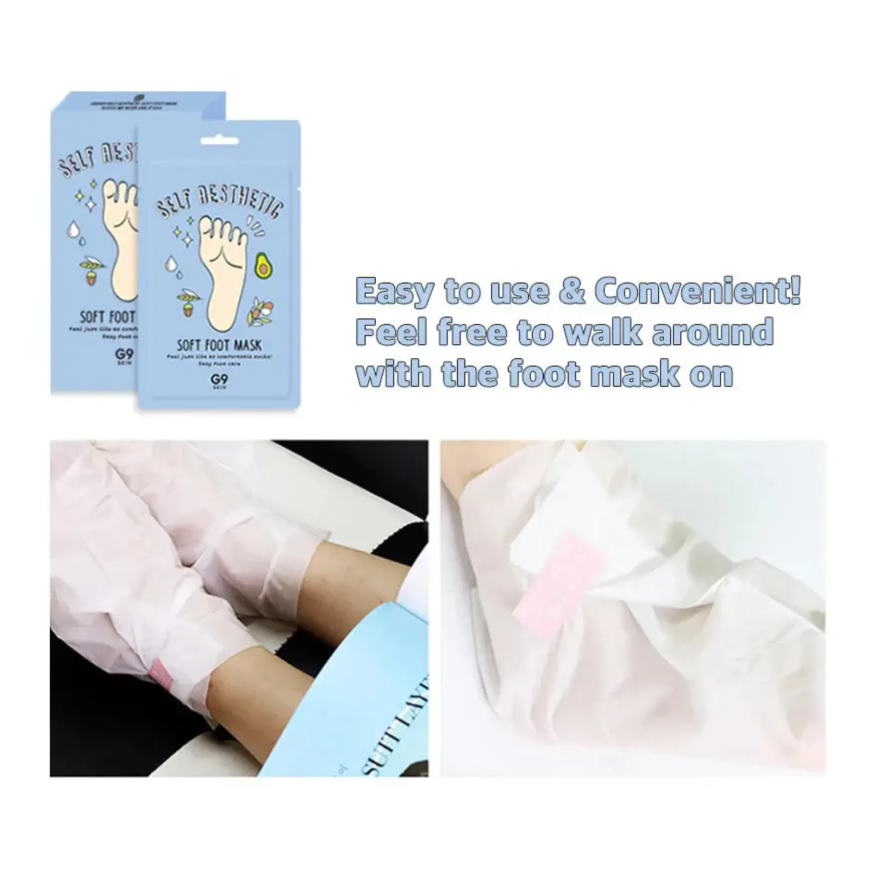 Self Aesthetic Soft Foot Mask