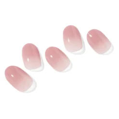 Semi Cured Gel Nail Strips Milk Rose
