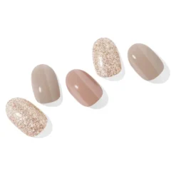 Semi Cured Gel Nail Strips N Carmel