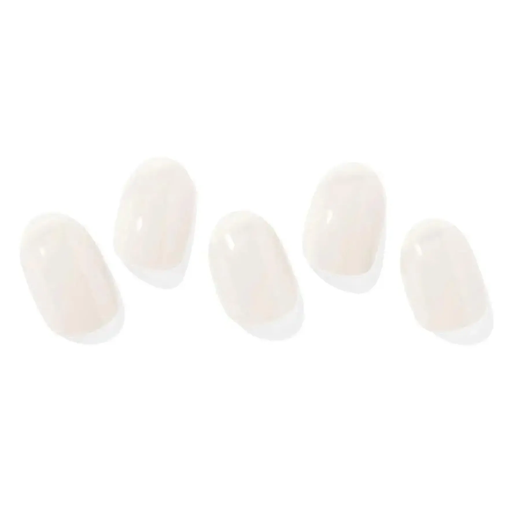 Semi Cured Gel Nail Strips N Cream Cotton