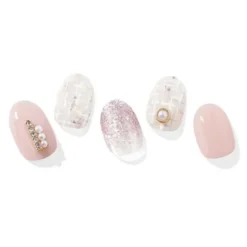 Semi Cured Gel Nail Strips N Perle De Coco