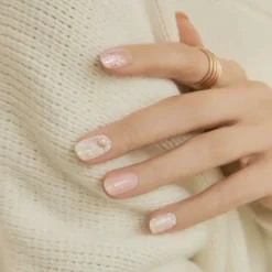 Semi Cured Gel Nail Strips N Perle De Coco