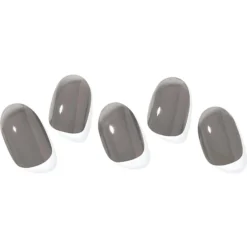 Semi Cured Gel Nail Strips N Tint Black