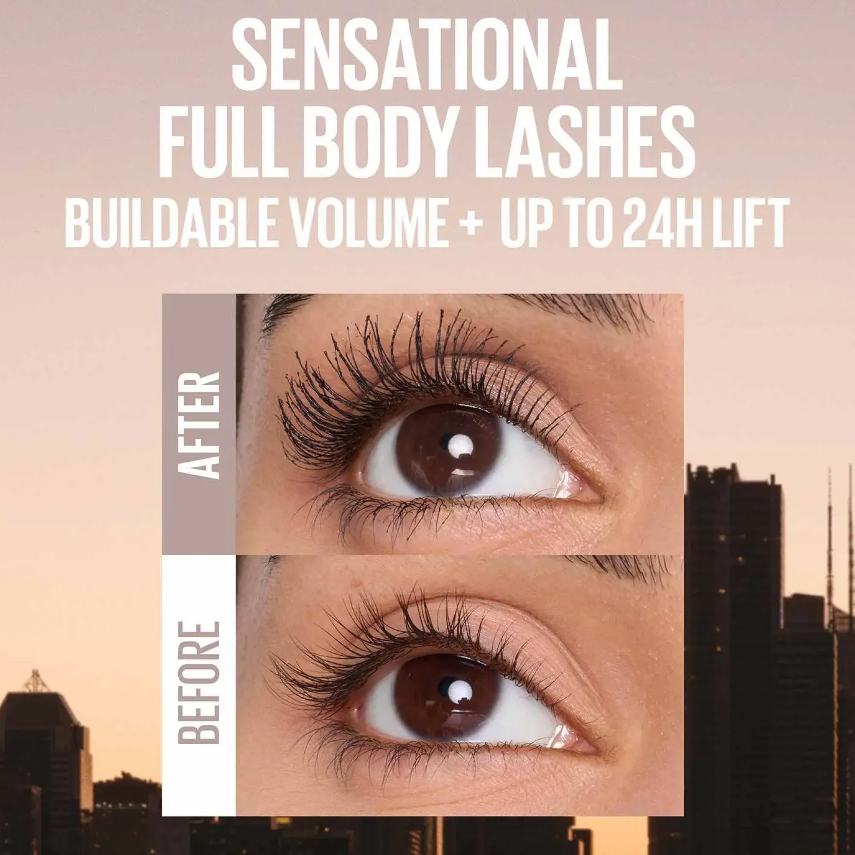 Sensational Body Mascara Waterproof Black