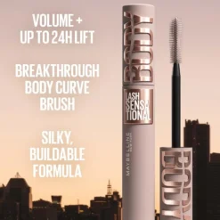 Sensational Body Mascara Waterproof Black