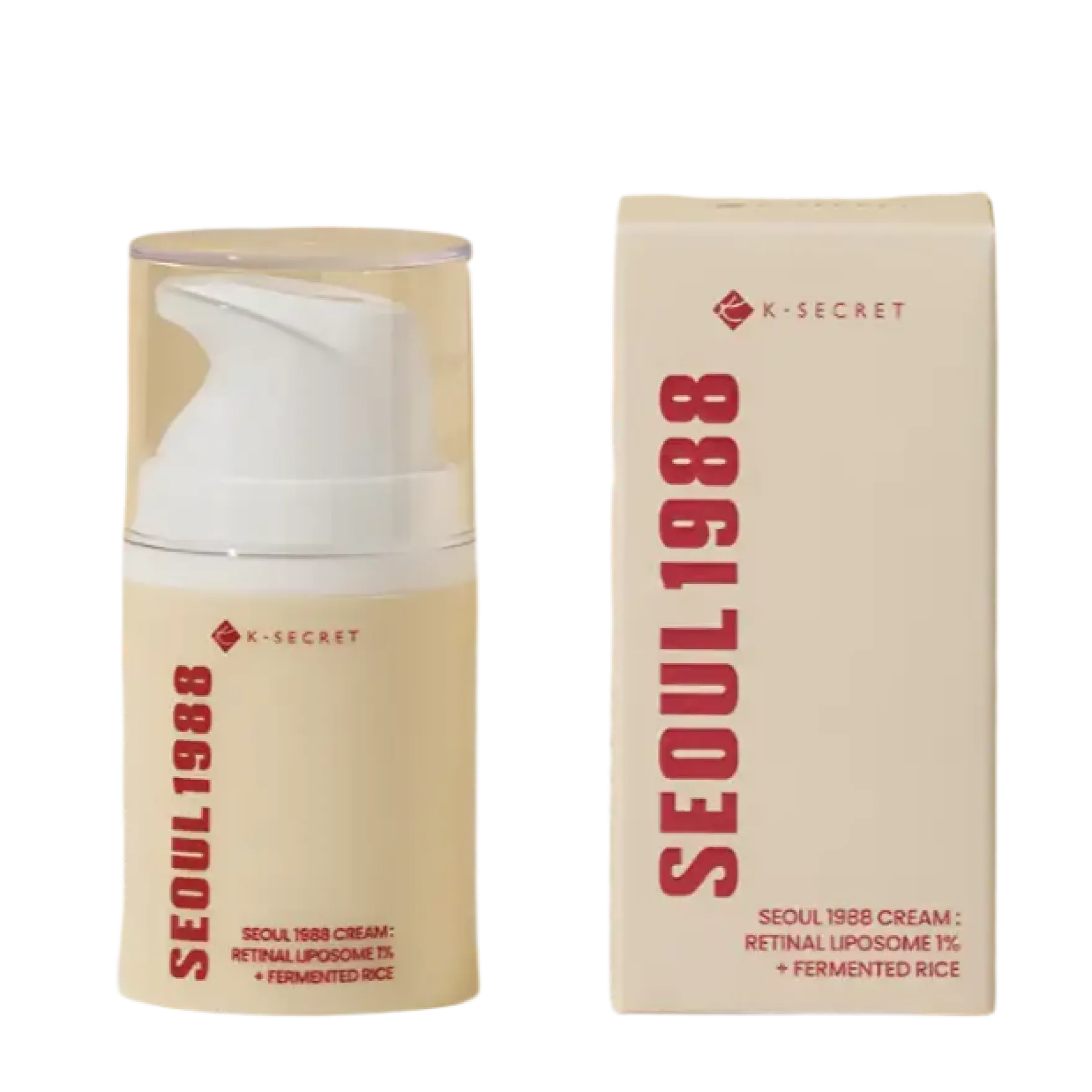 Seoul 1988 Cream: Retinal Liposome 1% + Fermented Rice