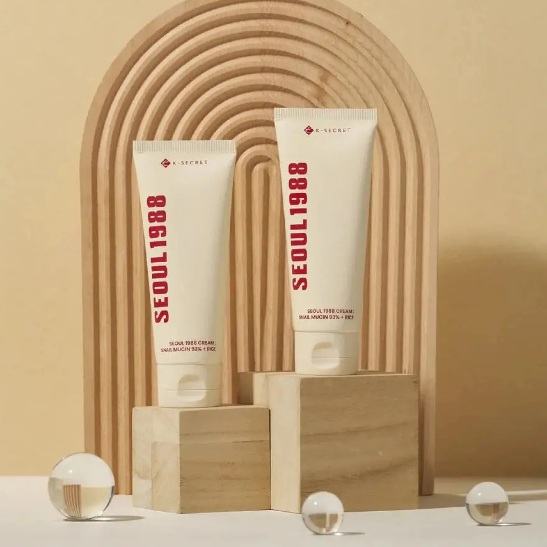 Seoul 1988 Cream: Snail Mucin 93% + Rice