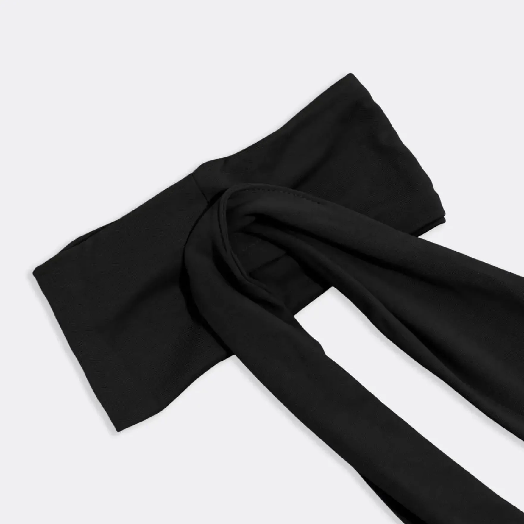 Set & Flow Heatless Curling Headband Black