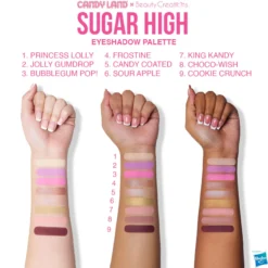 Shadow Palette & Brush Set Sugar High