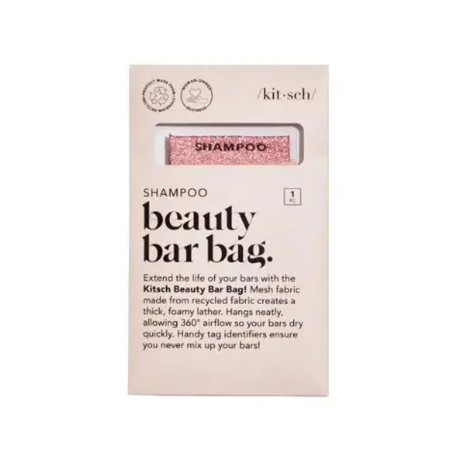 Shampoo Beauty Bar Bag Blush