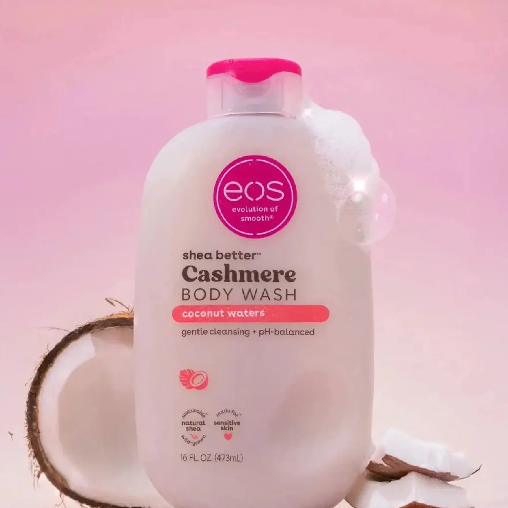 Shea Better Cashmere Body Wash Coconut Waters