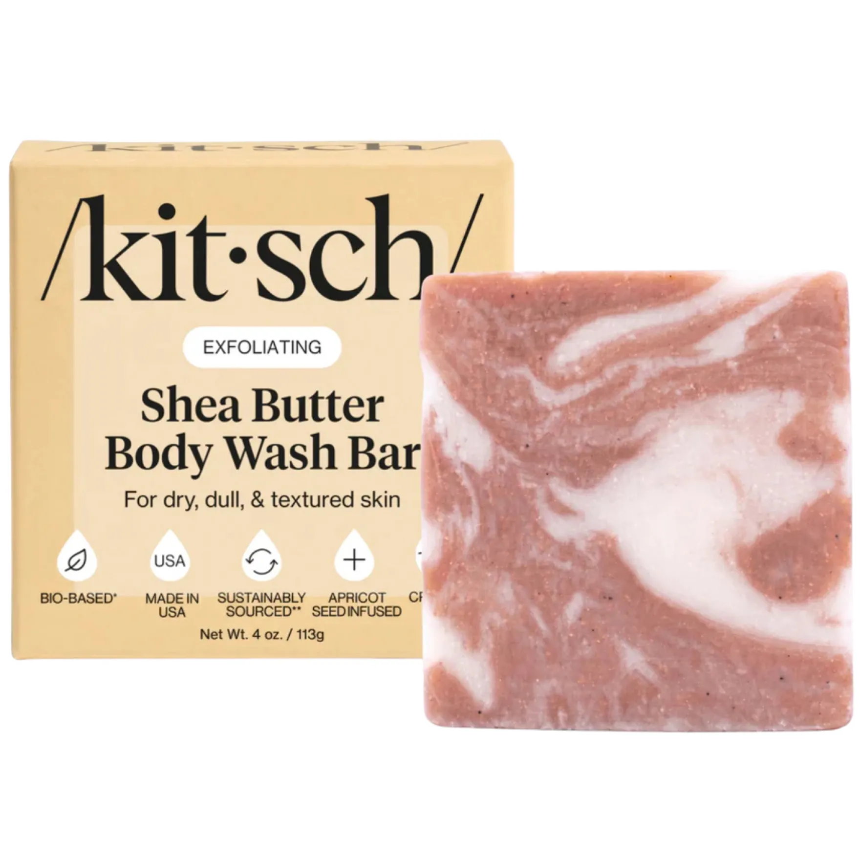 Shea Butter Exfoliating Solid Body Wash