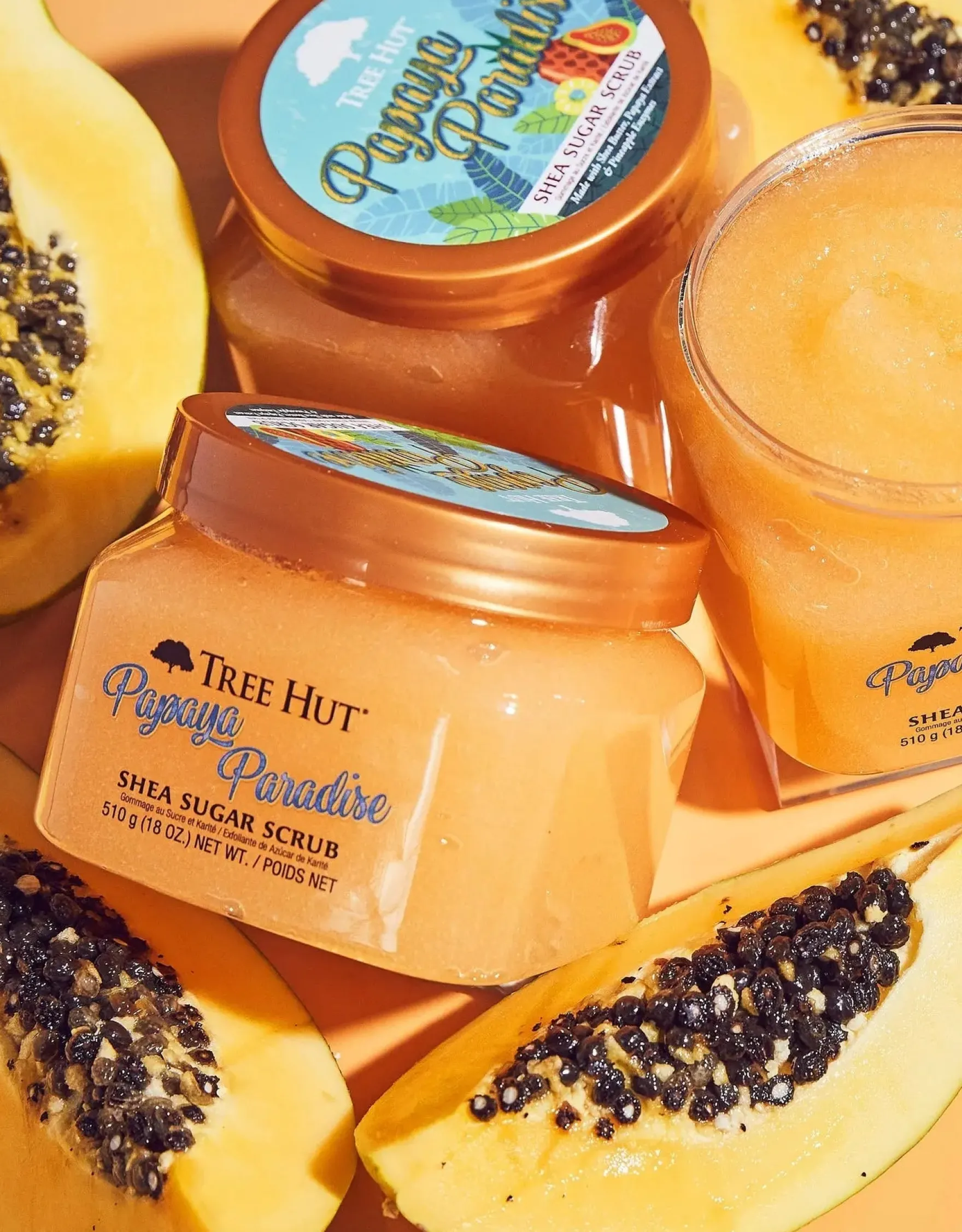 Shea Sugar Scrub Papaya Paradise