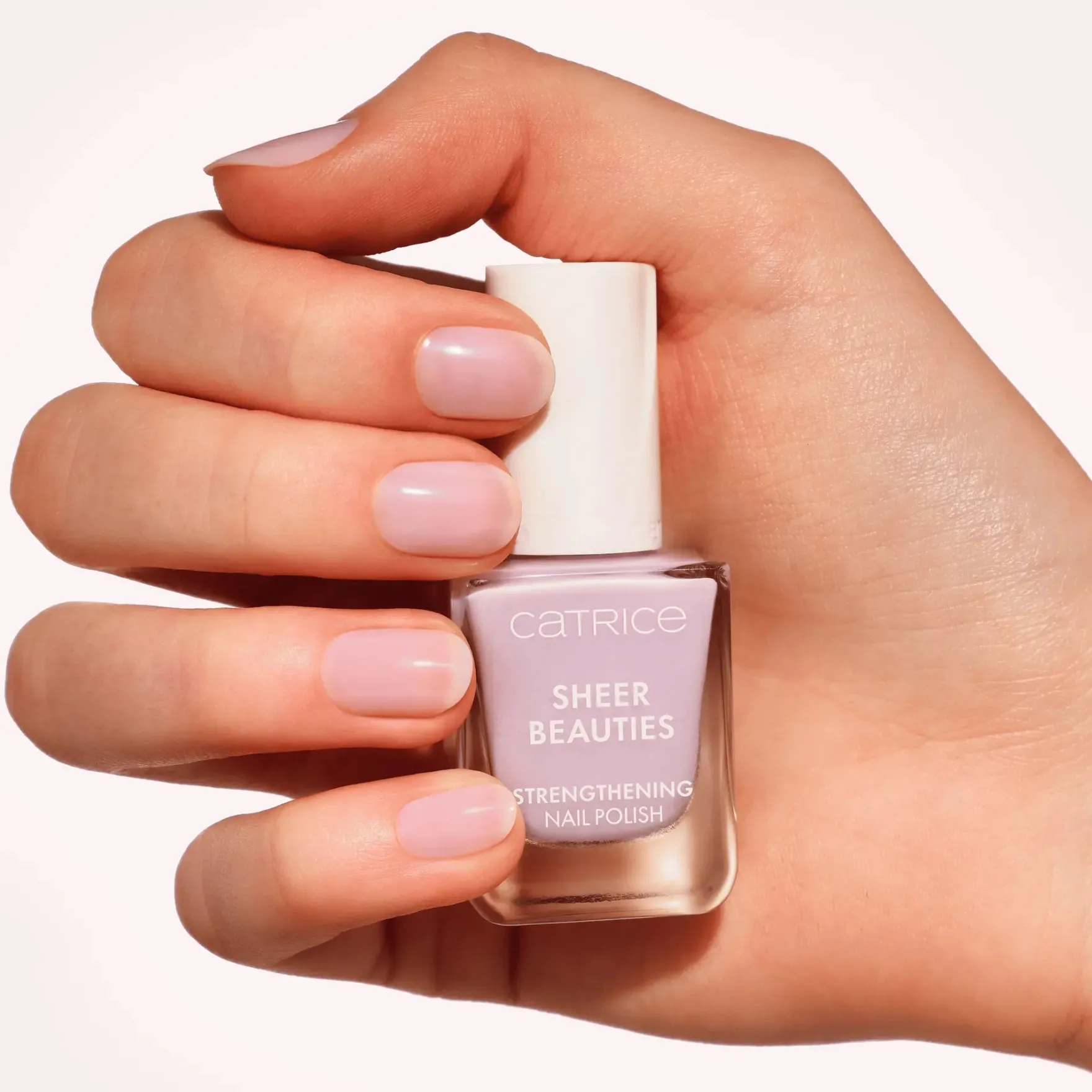 Sheer Beauties Strengthening Nail Polish 080 Lavender Whispers