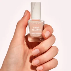 Sheer Beauties Strengthening Nail Polish 020 Roses Are Rosy