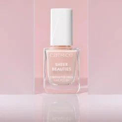 Sheer Beauties Strengthening Nail Polish 020 Roses Are Rosy