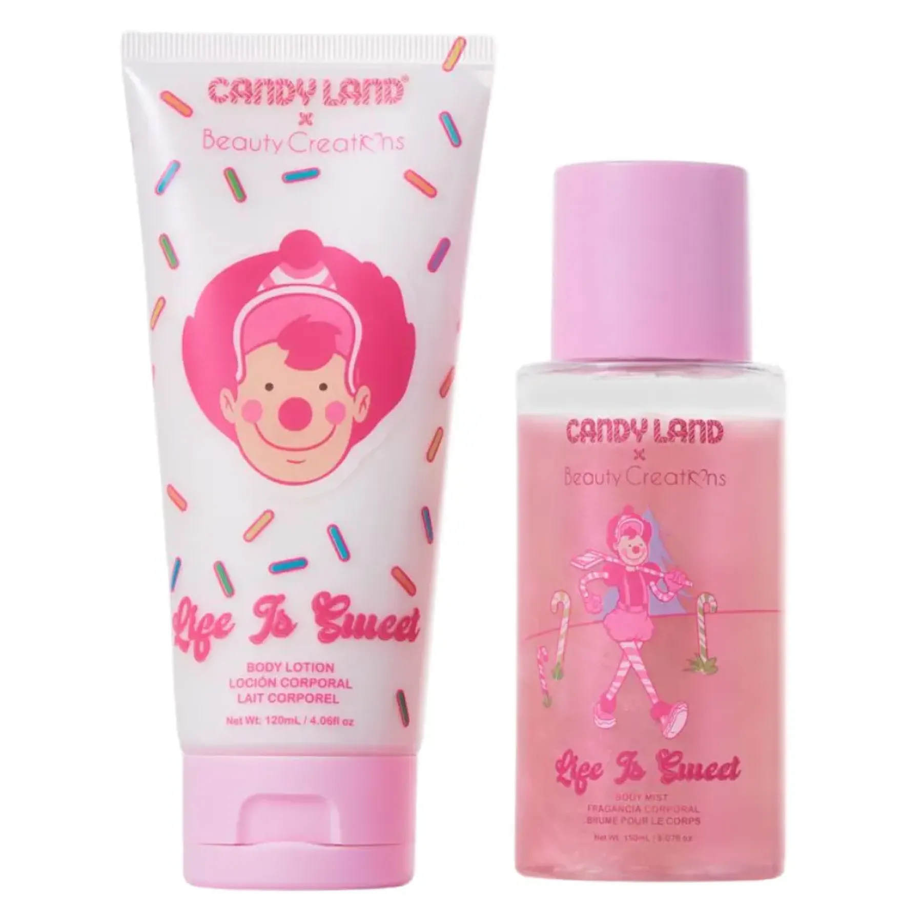 Shimmer Body Lotion & Mist Set Life Is Sweet