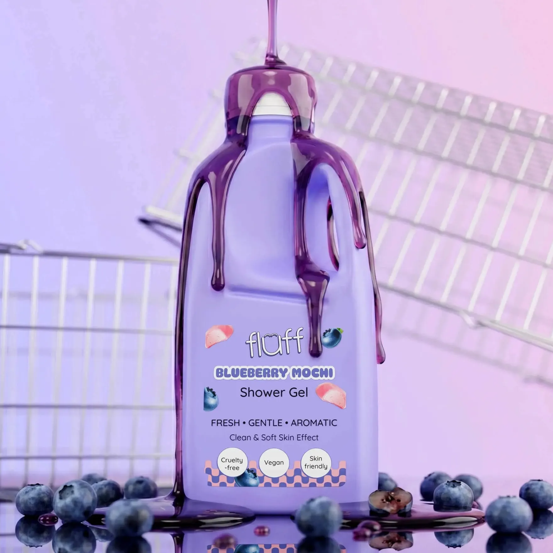 Shower Gel Blueberry Mochi