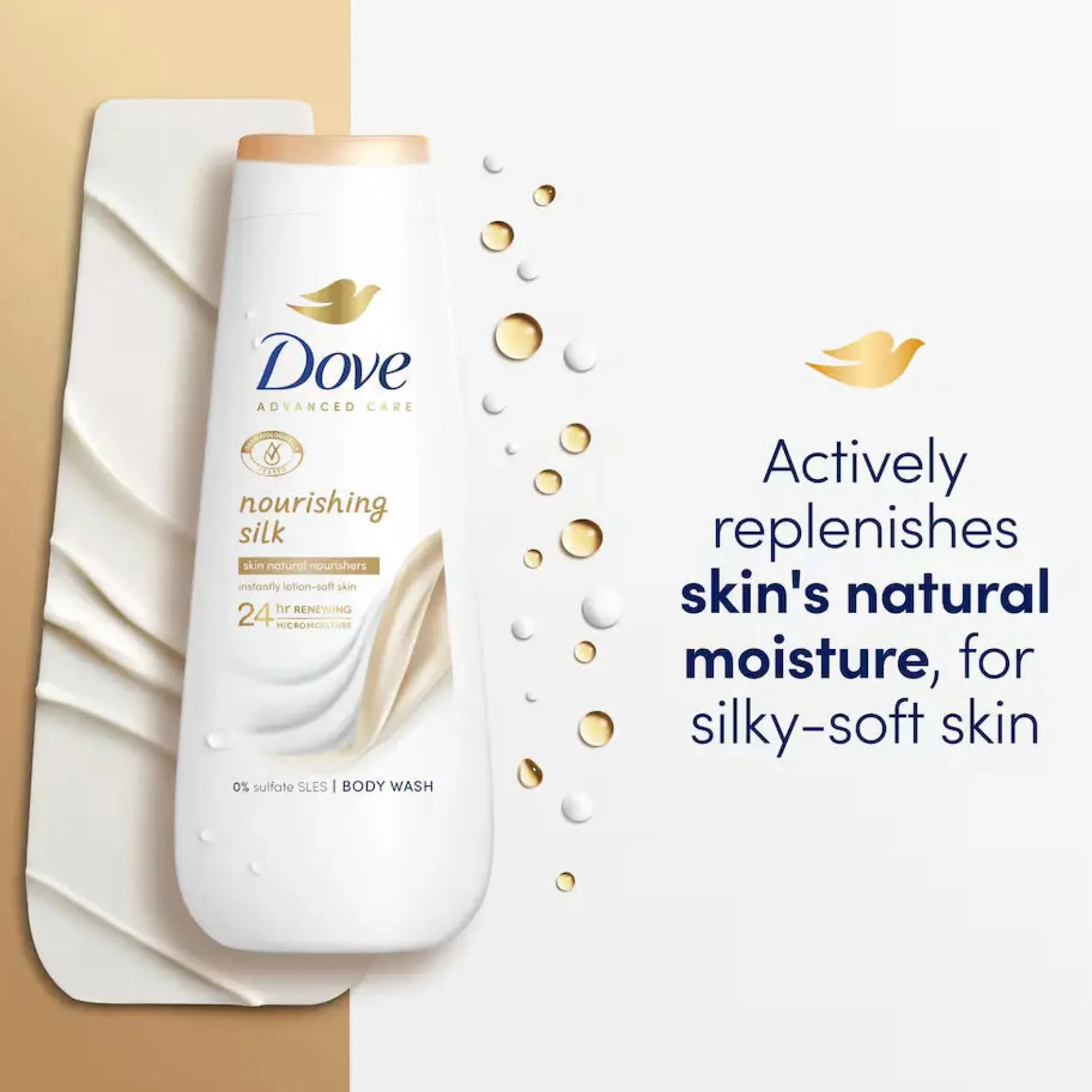 Shower Gel Nourishing Silk 400 ml.
