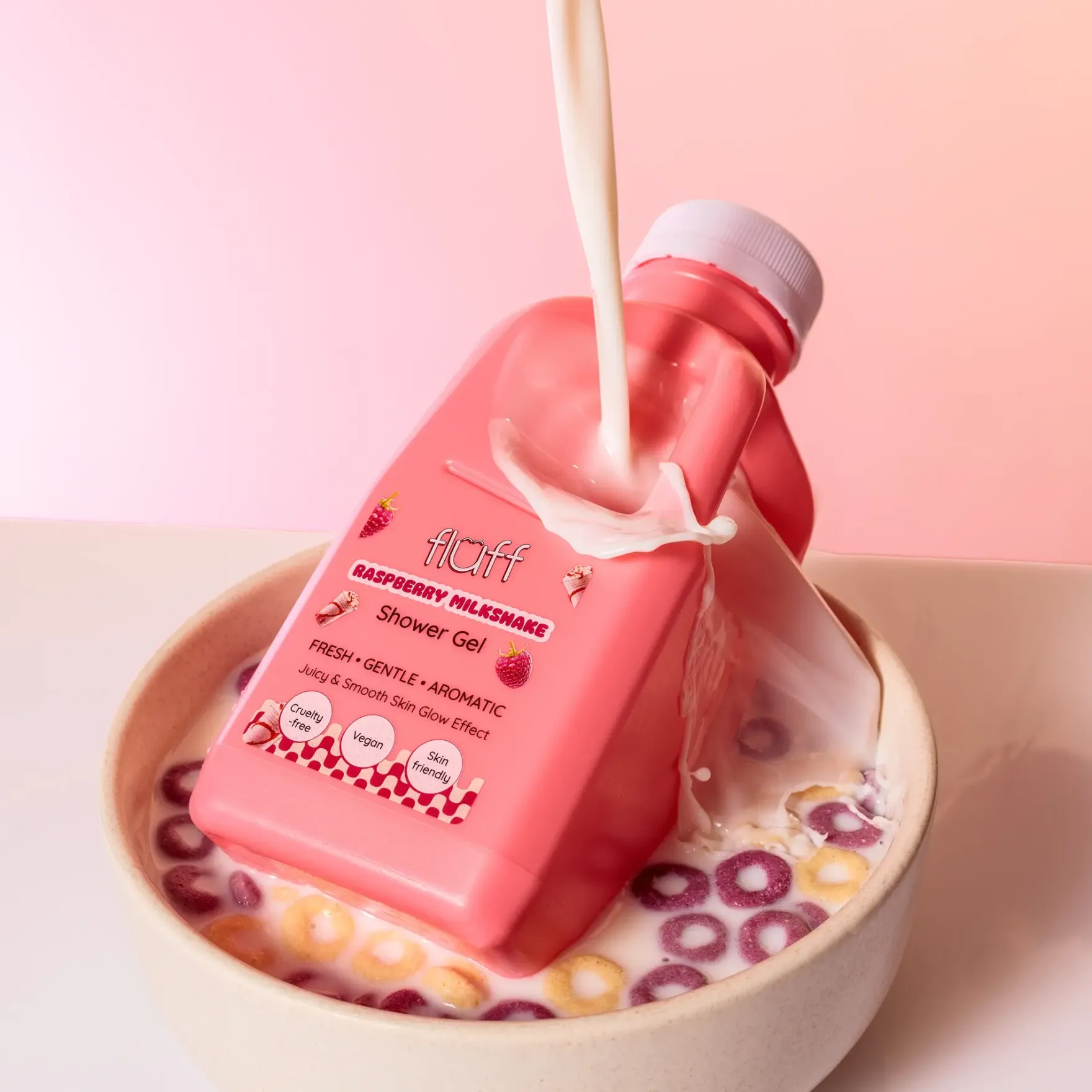 Shower Gel Raspberry Milkshake
