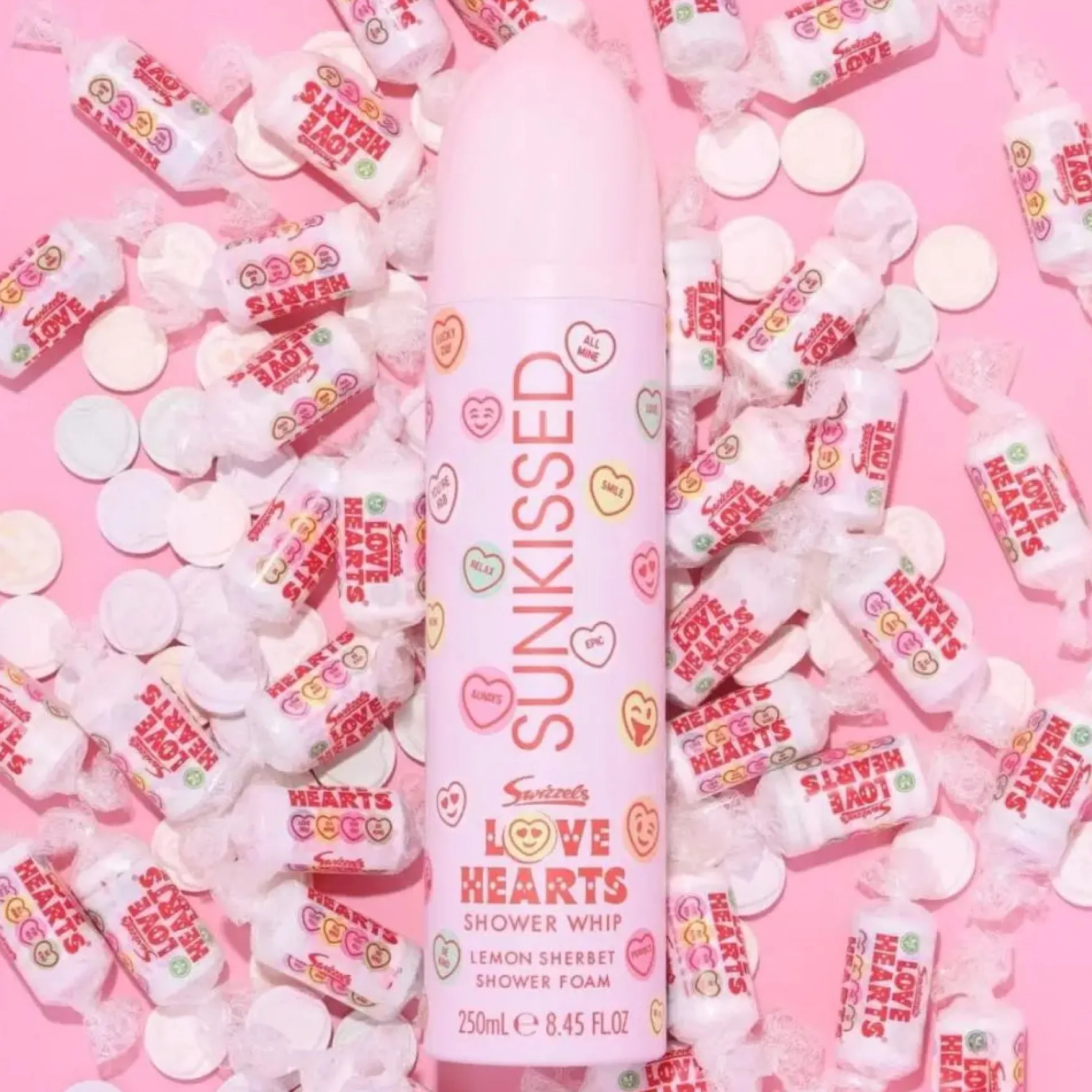Shower Whip Love Hearts