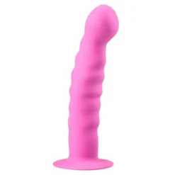 Silicone Dildo with Suction Cup Pink