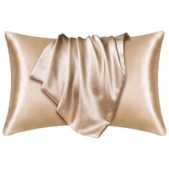 Silky Satin Pillowcase Kaki