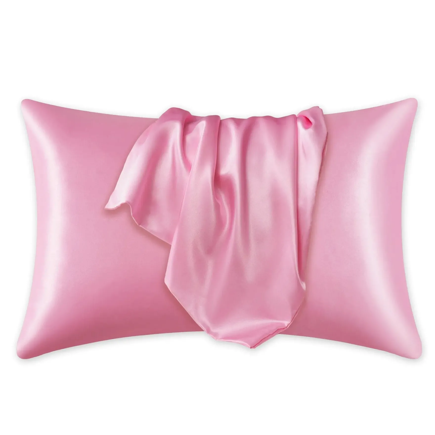 Silky Satin Pillowcase Pink