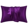 Silky Satin Pillowcase Purple