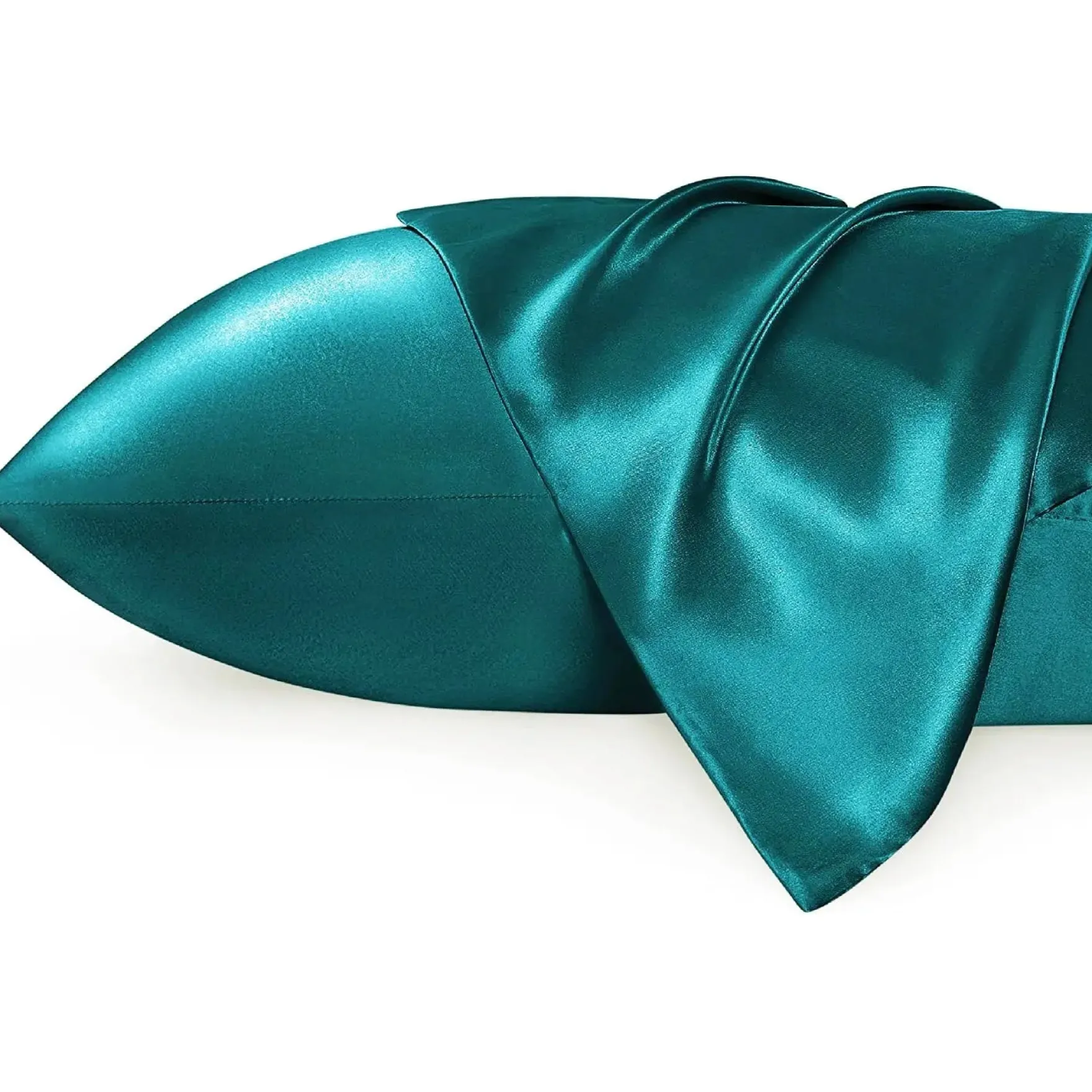 Silky Satin Pillowcase Teal