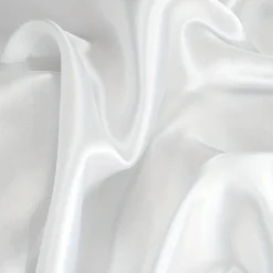 Silky Satin Pillowcase White