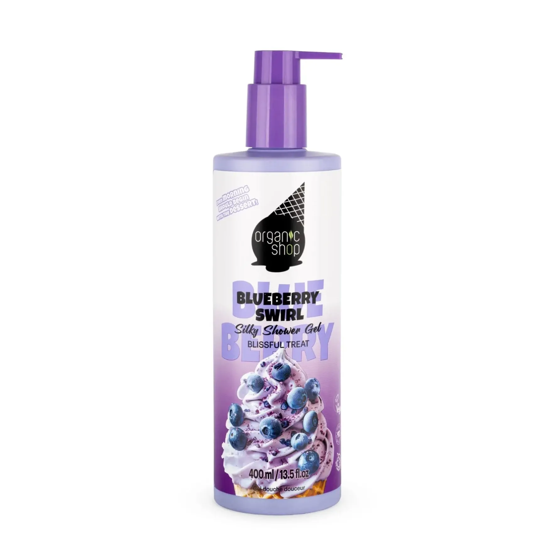 Silky Shower Gel Blueberry Swirl