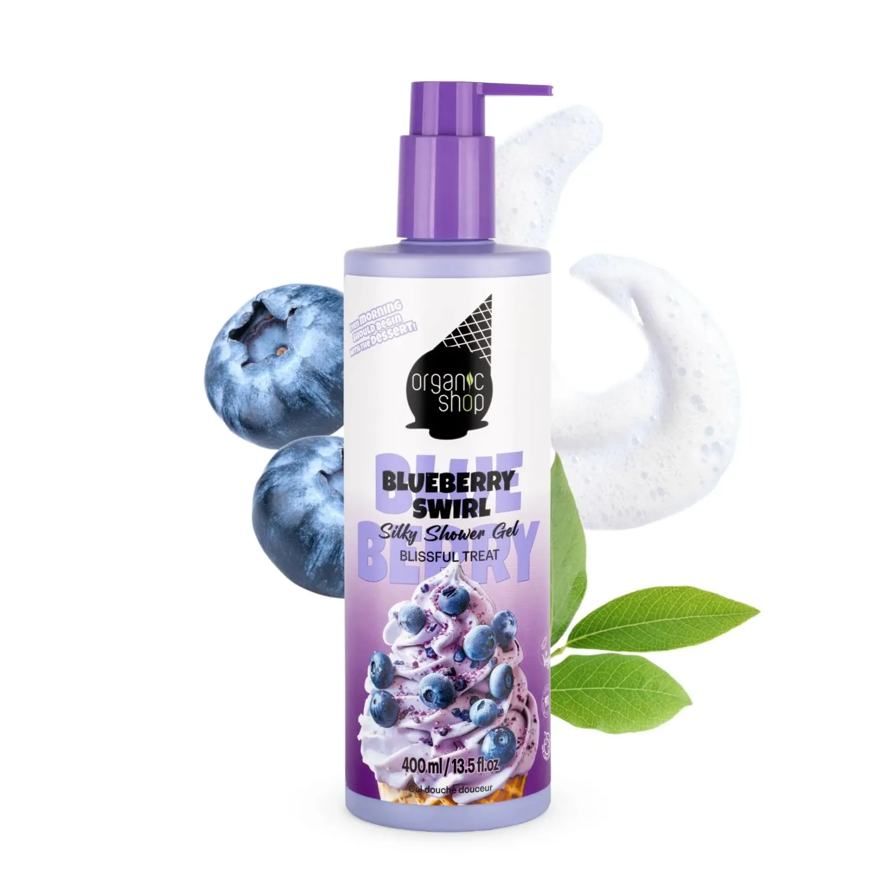 Silky Shower Gel Blueberry Swirl
