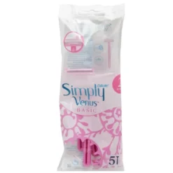 Simply Venus 2 Disposable Razors 5-pack