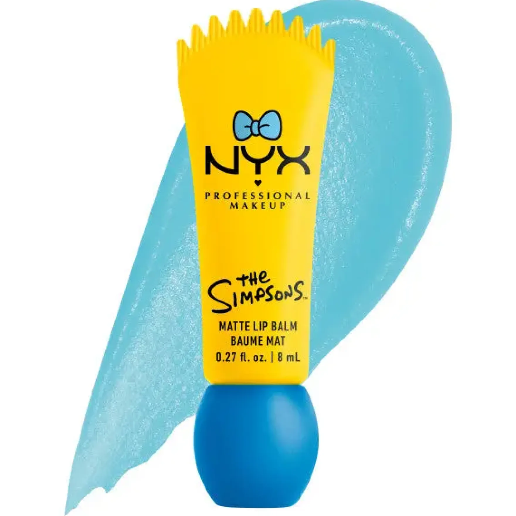 Simpson Smushy Blurred Finish Matte Lip Balm Maggie Peekaboo Blue