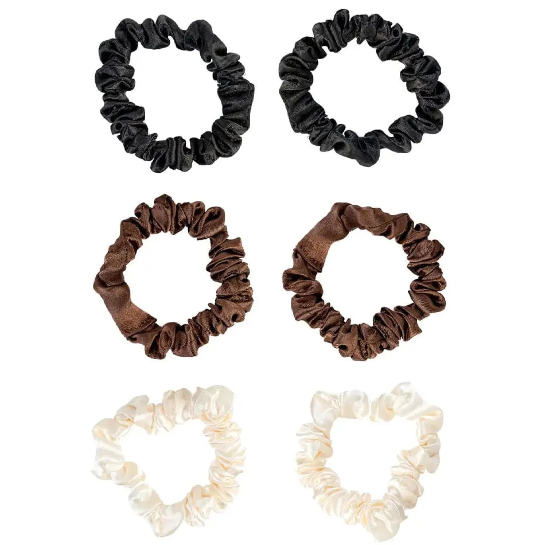 Skinny Satin Scrunchies
