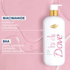 Skin Replenish Body Wash Niacinamide + BHA Serum Pink Lily