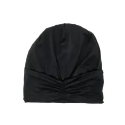 Sleep Beanie With Satin Lining Black