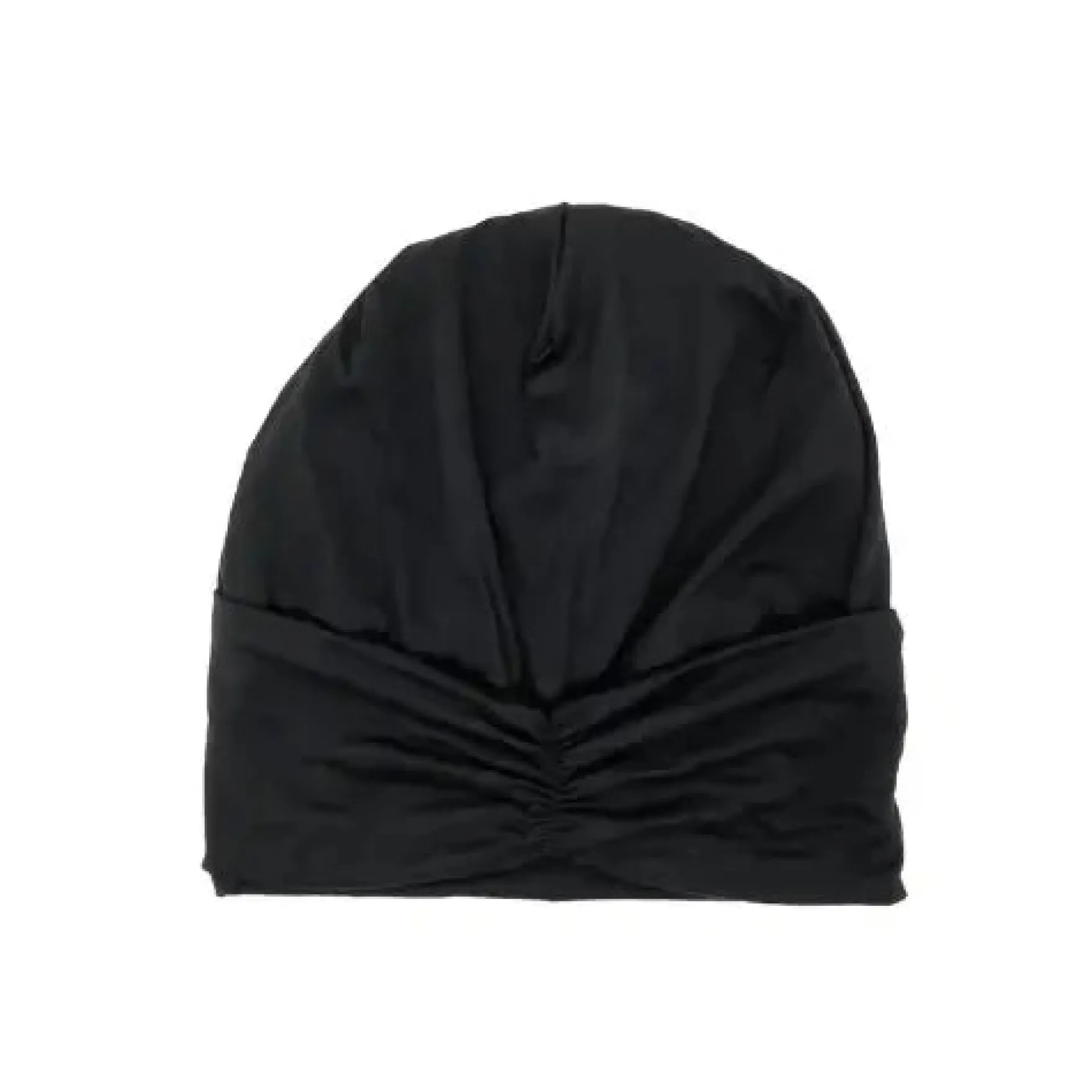 Sleep Beanie With Satin Lining Black