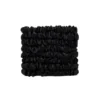 Small Satin Scrunchies Black