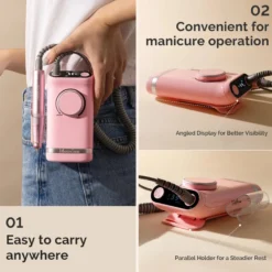 SM320G Nail Drill Pink